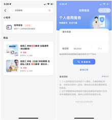 云闪付一键查询个人信用报告方法